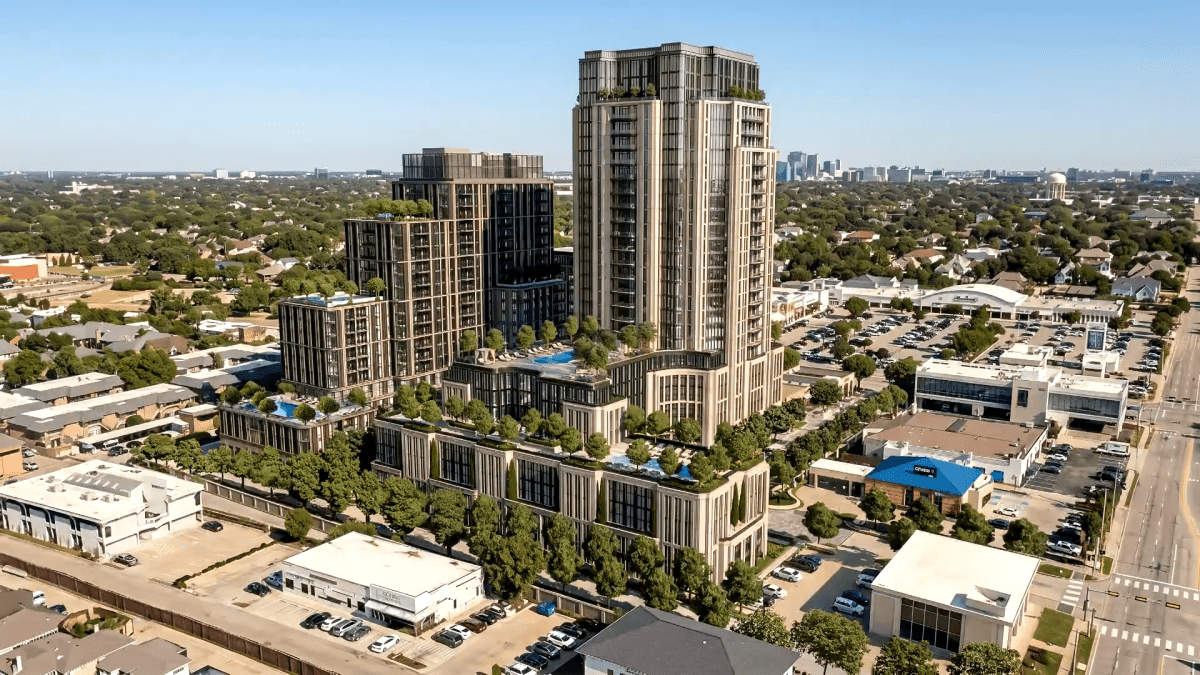 25-Story Tower Proposed in $800M Preston Hollow Development