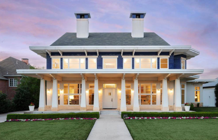 Modern Craftsman Home in Preston Hollow Lists for $3.495M